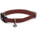 Collier Chien Similicuir-Nylon 48-70 cm x 25 mm